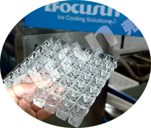 FOCUSUN New Version 20tons Industrial Ice Cube Making Machine For Beverage