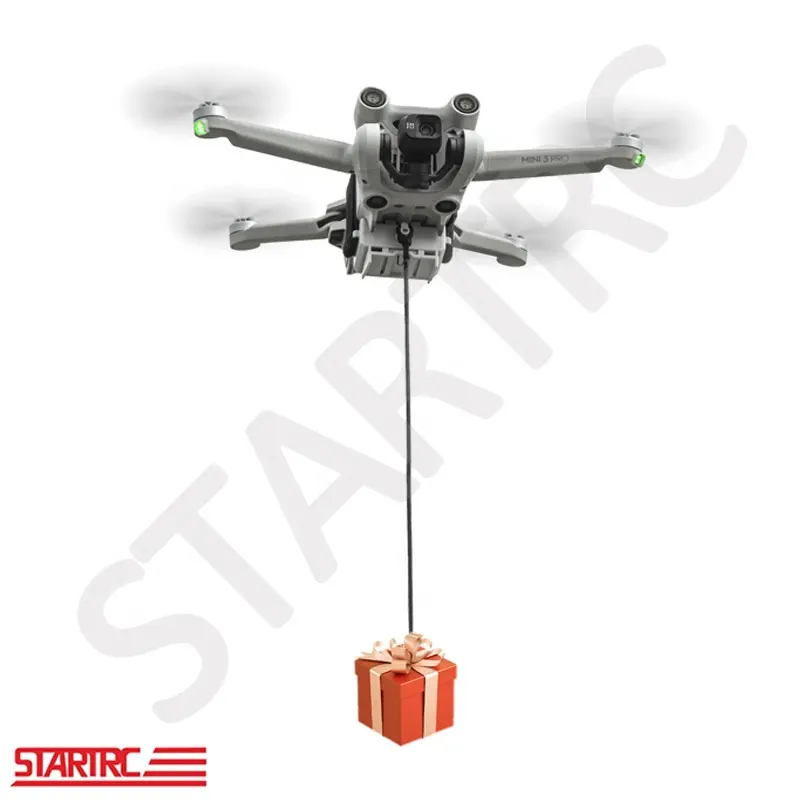 Piezas de carga útil del dispositivo de liberación rápida STARTRC, fabricante de drones DJI mini 3 PRO, venta al por mayor, sistema airdrop para accesorios de drones