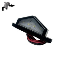 Prix d'usine 10-30V Lampe de plaque d'immatriculation pour camions Remorque Bus
