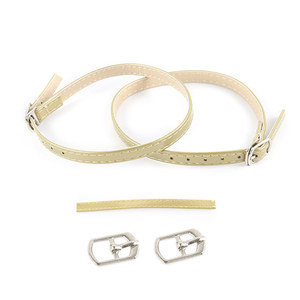 No-Tie decorativo Anti caduta morbido cuoio dell'unità di elaborazione lacci delle scarpe stringa fibbia cinturino lacci delle scarpe bracciali per scarpe con tacco alto - Product Image 2