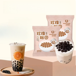 ไข่มุกทอปิโอก้าแบบไม่ต้องต้มและแบบต้มเร็ว, บัวลอยน้ำตาลทรายแดง, ลูกบัวเผือก, <span class=keywords><strong>สาคู</strong></span> และเยลลี่มะพร้าวสำหรับชานมไข่มุก - Product Image 2