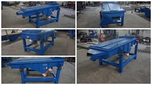 Máquina de tamiz vibratorio de cemento de motor horizontal Dahan para fertilizante granular - Product Image 6
