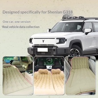 Matelas Gonflable Deep Blue G318 avec Gonfleur Électrique, Housse en Tissu Oxford – Solution Ultime pour Lit de Voiture et Camping