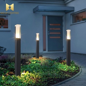 Modern Minimalist Kare LED Bahçe Lambası IP65 Su Geçirmez Dış Mekan Bahçe Çim Yolu Aydınlatması - Product Image 4