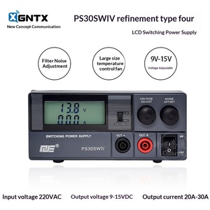 Station de <span class=keywords><strong>radio</strong></span> amateur, station de base, alimentation de communication de précision, 13,8 V 30 A PS30SWIV 4e génération, écran LCD, anti-poussière, portée de communication > 50 km - Product Image 5