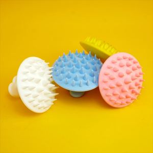 Eanced <b>Cleaning</b> <b>Bathing</b> Experience Dogs With Silica Gel Dog Brush for Grooming & Washing <b>Pets</b> - Product Image 5