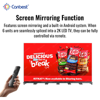 Écran publicitaire numérique pliable Canbest CJ Next V3 LED P1.2 P1.5 P1.8 P2.5 pour salons professionnels et expositions