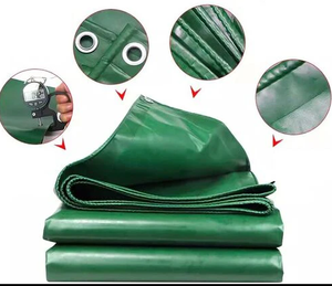 Lona de PVC de Alta Densidad, Color Azul, Resistente a la Abrasión, Plegable, Portátil, Reutilizable, Apta para Camping y Toldos - Product Image 6