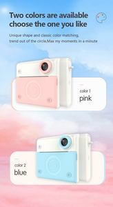 Appareil photo instantané pour enfants 48MP Double objectif Écran IPS 2,8 pouces Impression thermique Appareil photo selfie pour enfants Cadeau de Noël - Product Image 3