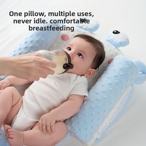Almohada de Apoyo para Lactancia, Cojín de Lactancia con Inclinación Suave, Anti-Vuelco para Recién Nacidos, <span class=keywords><strong>Nido</strong></span> Portátil para Bebé, Posición Ajustable, Suave - Product Image 4