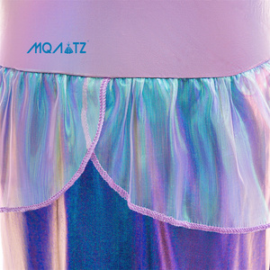 Abito da Principessa Sirena Ispirato al Cartone Animato Ariel, Costume per Bambine per Halloween - Product Image 6