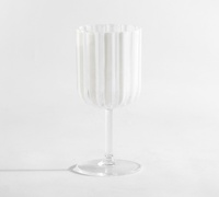Ensemble de verres à vin et flûtes à champagne haut de gamme, faits à la main, personnalisés, à rayures unies bleu côtier, effet vieilli