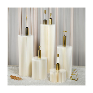 Lussuoso matrimonio Origami da tavolo arredamento corridoio pilastro Stand con carta piegata colonna romana per feste di <span class=keywords><strong>compleanno</strong></span> <span class=keywords><strong>a</strong></span> <span class=keywords><strong>casa</strong></span> modello nuovo - Product Image 1