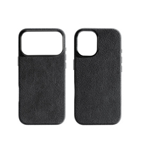Nouvelle coque magnétique en Alcantara pour iPhone 18 Series, compatible avec la charge sans fil, pour 17 16 Pro Max, emballée