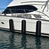 Pare-battage gonflable en PVC pour yacht, pare-chocs marin, coussin d'air anti-collision pour protection d'accostage de yacht à moteur et voilier
