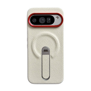 เคสโทรศัพท์มือถือหนัง PU แม่เหล็กขั้นสูงสำหรับ Google Pixel 11 Pro XL 10 9 Pro พร้อม 360 องศา °   ฝาครอบป้องกันแบบแถบ - Product Image 1