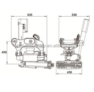 Rototilt accessori escavatore rotottilt prezzo per la vendita accoppiatore universale rapido attacco idraulico <span class=keywords><strong>Tilt</strong></span> rotatore - Product Image 4