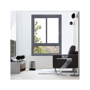 Fenêtres et portes coulissantes horizontales modernes, cadre en alliage d'aluminium, <span class=keywords><strong>double</strong></span> <span class=keywords><strong>vitrage</strong></span>, insonorisées, garantie 5 ans - Product Image 2