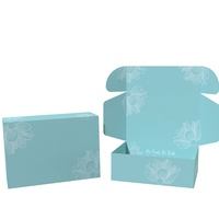 Chine usine déchirer fermeture éclair Carton chapeau casquettes cadeau Mailer E Commerce boîte en carton Mailer avion boîtes emballage