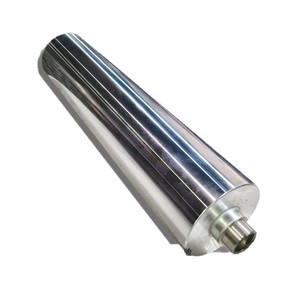 Cylindre d'impression flexographique en caoutchouc fin 45 #   Acier chromé pour machine de laminage de presse d'impression - Product Image 1