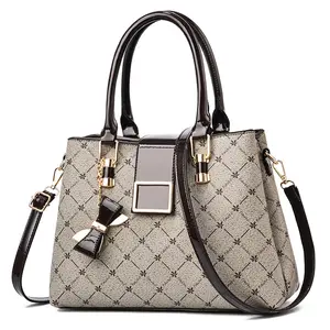2023 Sac New Fashion Women's Tote Shoulder Messenger Luxury Hand Bags Large Capacity Popular Pu Leather Handbags