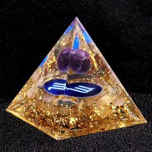 क्रिस्टल पिरामिड पॉलिश शादी सेंटरपीस टेबल डेकोर संग्रह डिजाइन घर सजावट थोक आपूर्ति - Product Image 5