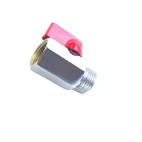 Robinet à bille miniature en laiton de fabrication chinoise, filetage interne et externe, compatible OEM, design élégant et résistant aux explosions, marque <span class=keywords><strong>JD</strong></span>, ISO9001 CE - Product Image 2