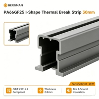 Bande thermique en polyamide extrudé de précision, polyvalente et résistante aux intempéries, pour porte, insonorisation, sécurité renforcée, moderne, ISO9001