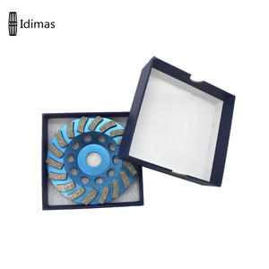 5 بوصة 125 مللي متر الراتنج طحن عجلات توربو قطاعات عجلة كأس من الماس طحن كتلة الماس - Product Image 6