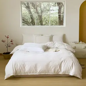 ホテルリネン卸売り高品質繊細な新しいパターン刺繍寝具セットカスタマイズサイズ