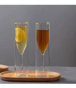 <span class=keywords><strong>Copas</strong></span> de Mimosa de flautas de champán sin tallo de doble pared, ideales <span class=keywords><strong>para</strong></span> bodas, sin tallo <span class=keywords><strong>copas</strong></span> de champán, <span class=keywords><strong>copas</strong></span> brillantes - Product Image 3