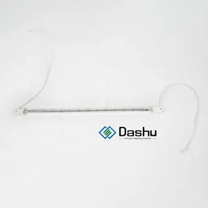 Elemento calefactor de tubo de varilla de cerámica eléctrica infrarroja industrial personalizado DaShu