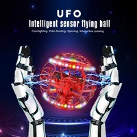 Mini ballon volant UFO Q8, jouet RC à détection manuelle, aéronef magique en suspension, jouet volant électrique pour enfants, cadeau