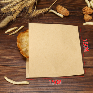 Bolsas de Papel Antigrasa Personalizadas, Bolsas de Embalaje para Alimentos con Doble Abertura en Forma de L, Triangulares, para Hamburguesas, Donuts, Resistentes al Aceite - Product Image 4