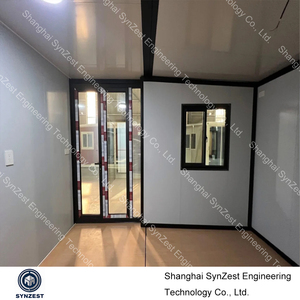 Synzest 3X Maison préfabriquée moderne pliable, résistance aux tremblements de terre de niveau 8, surface au sol de 27,5 mètres carrés, appartement extérieur, atelier - Product Image 3