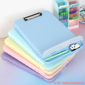 SUNSHING Factory in Stock Letter Size Flip Document Case with Pen Holder A4 Clipboard Storage <b>Box</b> for Coaches, Nurses, Teachers - Product Image 4