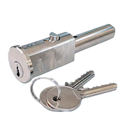Cerradura de Seguridad E10 de Latón con Perno de Empuje y Carcasa, Resistente, para Ventanas, Patios, Persianas Enrollables y Cilindros