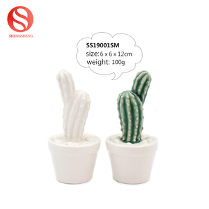 Europa del <span class=keywords><strong>Norte</strong></span> decoración emulational planta casa decoración de escritorio cactus cerámica - Product Image 4