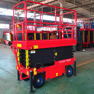 Gratis ongkir 4-18m medan kasar Self Propelled Track gunting Lift <span class=keywords><strong>Mobile</strong></span> hidrolik listrik mengangkat perancah bekerja <span class=keywords><strong>Platform</strong></span> ATV - Product Image 3