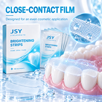 Bandes blanchissantes pour les dents, 14 traitements, pour les soins bucco-dentaires à domicile et un sourire plus éclatant, en sachets individuels, marque privée