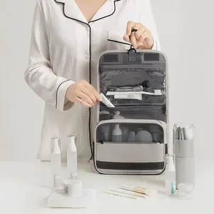 Travelsky-Bolsa de maquillaje colgante de viaje, bolsa de maquillaje de alta calidad personalizada de fábrica, resistente al agua