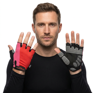 Guantes de Ciclismo Deportivos Unisex, Transpirables, con Pantalla Táctil, Protección de Palma Ajustable, Personalizados, de Medio Dedo, para Verano - Product Image 1