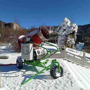 Machine à neige, canon à neige extérieur de grande taille, construction métallique pour station de ski et aire de jeux - Product Image 3