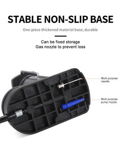 도매 자전거 바닥 펌프 강철 자전거 팽창기 사이클링 프레임 펌프 자전거 공기 펌프 휠 업 - Product Image 5