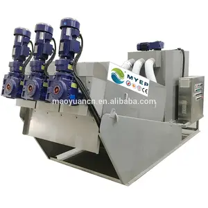 Sludge drying beds dewatering machine