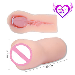 XISE 3d逼真硅胶阴道人造女性阴部口袋阴部男性自慰器 - Product Image 4