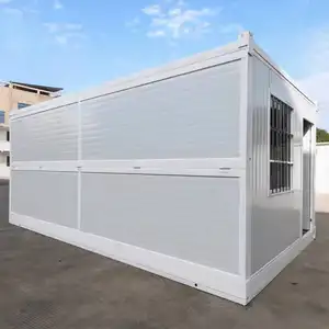 20ft 40ft Used Luxury Modular Folding Flatpack Prefab Mobile Van Garden Office Design House Shipping Container