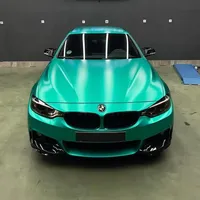 Film de protection de voiture en vinyle chromé brillant BKE Premium avec auto-réparation, protection UV, 6,5 mil, film de protection de voiture de luxe, application sans bulles d'air