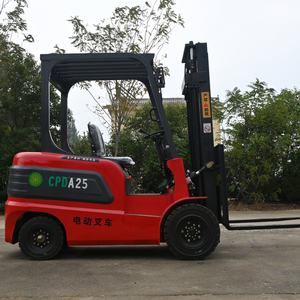 رافعة شوكية طاقة جديدة من EPA CE تعمل بالتحول الجانبي بطارية ليثيوم شوكة 1 طن 2 طن 2.5 طن رافعة شوكية كهربائية - Product Image 1