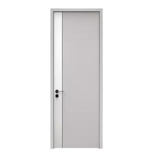 Porte en bois économique en MDF, design moderne pour la maison, salle de bain - Product Image 2